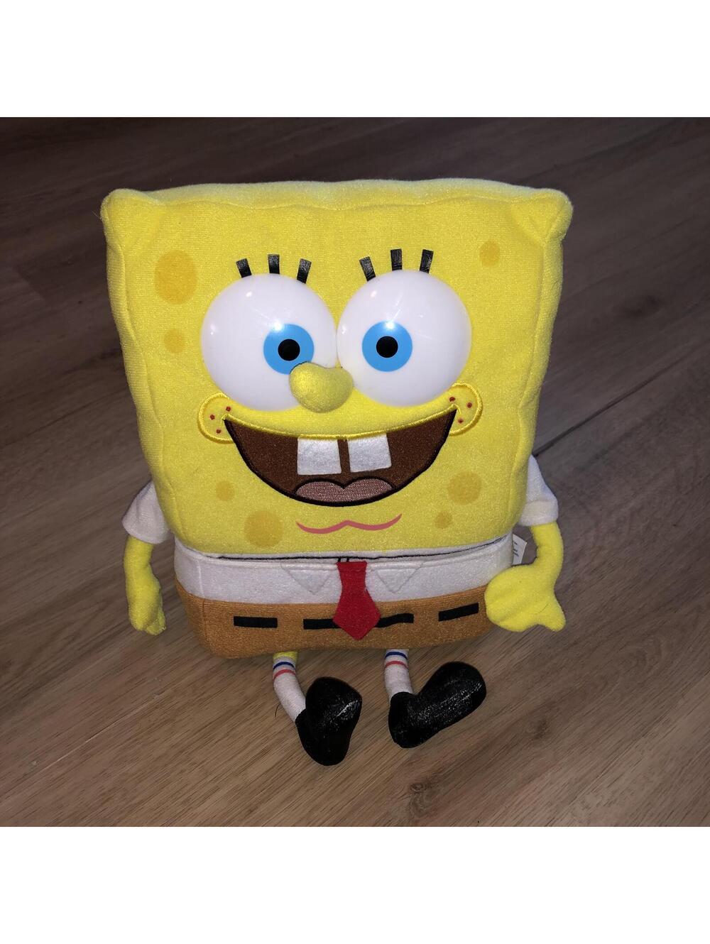 VINTAGE 2000 COLORBOK SPONGEBOB SQUAREPANTS REMOVABLE PANTS PLUSH NICKELODEON